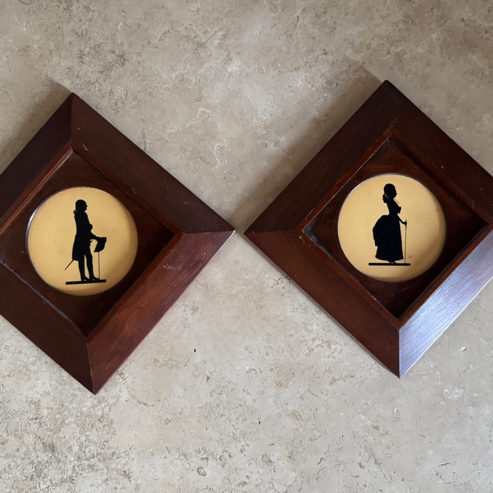 Vintage Silhouette couple